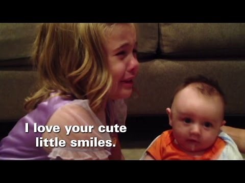 Girl melts down when she finds out brother will get bigger