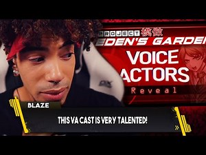 REACTING TO PROJECT: EDEN'S GARDEN OFFICIAL VOICE CASTING REVEAL!