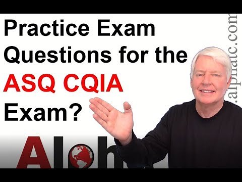 ASQ CQIA Practice Exam