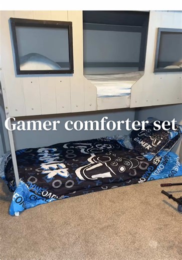 Cool Gamer Bedset for Kids - Dual-Sided Designs