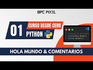 #1 Hola Mundo en Python 💻🐍 | Entiende print( ), comillas y el flujo del programa