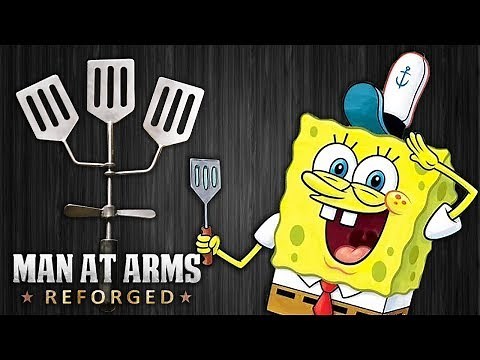 Spat, the Hydrodynamic Spatula - SpongeBob SquarePants - MAN AT ARMS: REFORGED
