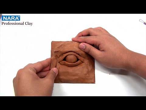 How to Make "EYES SCULPTURE" | Sculpture Clay Tutorial