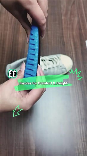 AILAKA Height Boosting Insoles for Comfort and Style