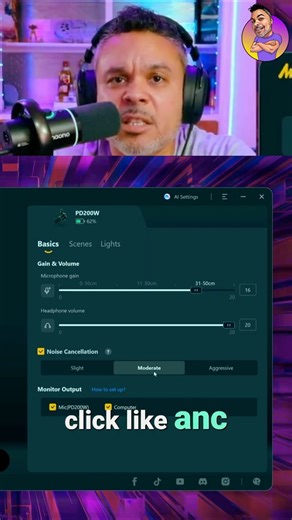 Say GOODBYE to Background Noise with Maono PD200W Noise Cancellation