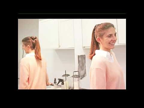 Dramatic moments of great haircuts