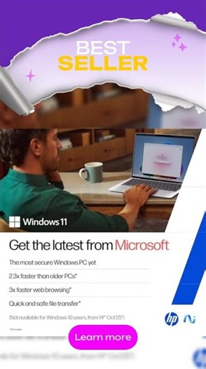 HP OmniBook 5 OLED 2K Snapdragon X Processor 14in Silver