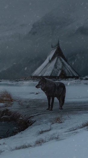 28K views · 8.2K reactions | A howl in the distance. Snow falls. The...
