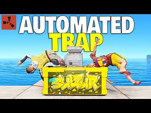 I Built the FIRST Automated Trap Base with the New Hopper Item - Rust