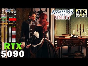 Assassin's Creed Unity 4K | RTX 5090 | R7 9800X3D | Maximum Settings