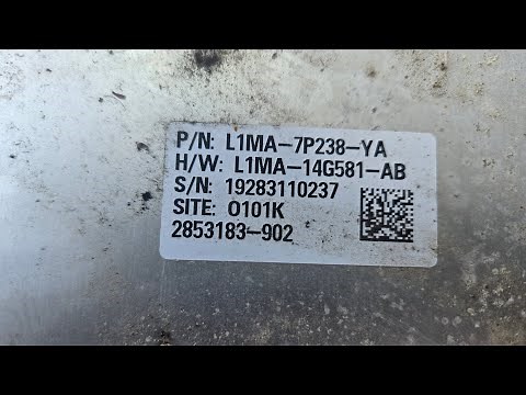 2020-2021 Ford Explorer TCCM, 4x4, Powertrain Control Module Location