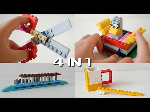Building LEGO Scissors, The box is rigged and more using Classic 10698