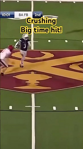 BRUTAL Big Hit in Texas 3A State Championship | Wall Hawks vs Newton Eagles
