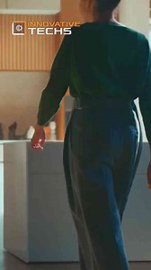 A smart refrigerator with AI that can change color