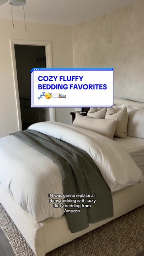 THE BEST COZY FLUFFY AMAZON BEDDING 🛌☁️