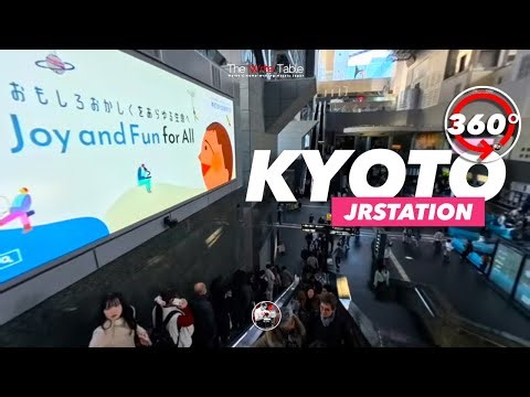 Explore in 360° The Greatest Station in Japan: Kyoto JR Station