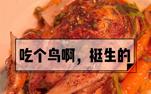 吃了个鹧鸪，要是能更熟一点就好了…哈利波特工厂好玩，但难吃…英国菜有点给我整不会了