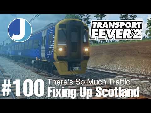Revamping Glasgow's Public Transport | Transport Fever 2 | Race To The North | Episode 100