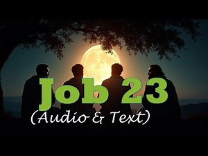 Job 23 | KJV AUDIO BIBLE (With Text & Images)