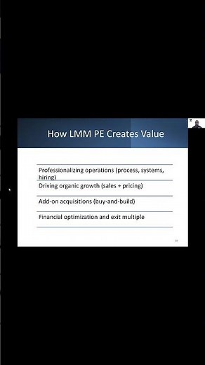 How do PE firms Create Value