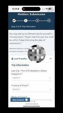 Singapore Arrival Card Registration Guide 2025