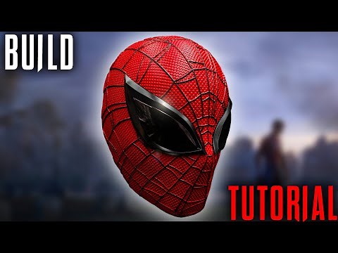 Making A Superior Spider-Man Mask With Vacuum Formed Lenses! - 3D Printed Marvel Spider-Man 2 Build