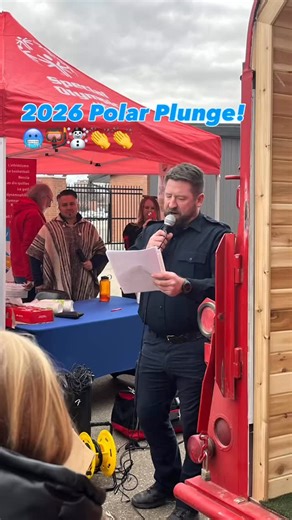 Great job to all everyone who braved the cold & took the plunge today in support of Special Olympics! 👏👏 Your support raised over $15,000 for our local athletes!! 🎉 If cold weather is not your thing stay tuned for a chance to take a Solar Plunge this summer!! 😎🌞 #freezinforareason #polarplunge #medhat #yxh | Medicine Hat Police Service