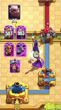 Golem vs. Evo Troops + Mirror, Which defends better? #clashroyale