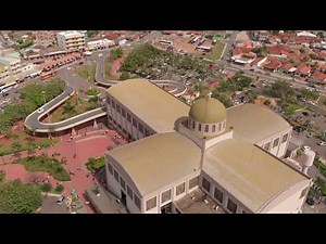 SANTUÁRIO BASÍLICA DO DIVINO PAI ETERNO - TRINDADE - GO (IMAGENS AÉREAS)