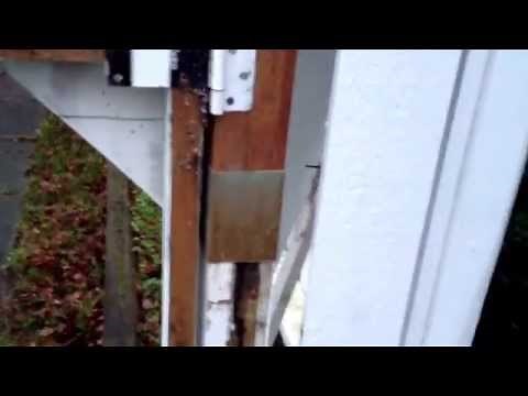 Repair Fence Post Rotting, Splice Bolt On Base Bracket- Cheap Easy DIY Fix