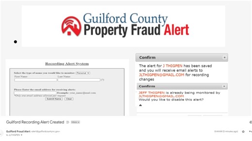 Homeowners: You need a Property Fraud Alert