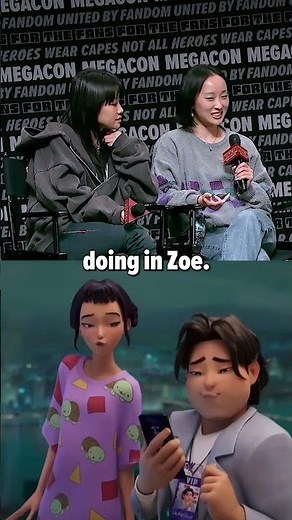 Ji-Young Yoo Can't Remember How to do Zoey's Voice #KPopDemonHunters #JiYoungYoo #Zoey #voiceacting