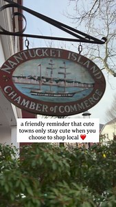 Nantucket of course is more than just a picture-perfect cute town, it’s rooted in our small business community! Shopping local is what keeps our community unique, vibrant, and beautiful❤️ Don’t forget to collect your red tickets for the annual Red Ticket Drawing on Wednesday, December 24th at 1:00pm! | Nantucket Island Chamber of Commerce