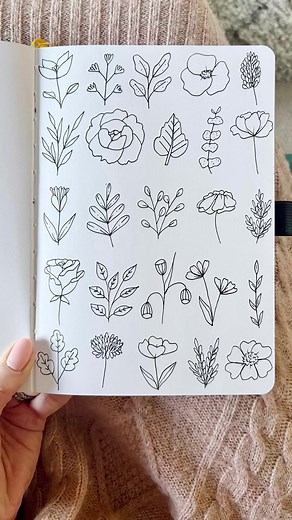 25 Easy Flower Doodles for Creative Inspiration
