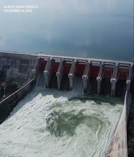 Drone shows Mexico water deliveries to US under cross-border accord