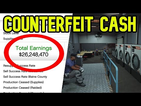 Gta 5 Counterfeit Cash Business Solo Guide - Selling Counterfeit Cash Solo