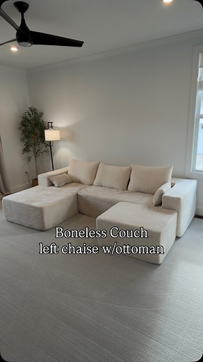 If you hate assembling furniture… this couch is for you 😅 This modular cloud couch is honestly a dream. No setup, no tools… you take it out of the box and it expands on its own 😍 The soft corduroy fabric, the beige color, the ways you can rearrange it…L shape, U shape, big square, two chaises! I’m obsessed! #amazonfinds #amazonhome #amazonmusthaves #cozycouch #modularcouch #sectionalsofa #homeinspo #bonelesscouch #couchinabox #couch #sofa #sofainabox #sectional #sectionalcouch #memoryfoam #cor