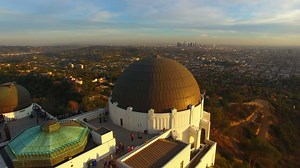 Griffith Observatory, Los Angeles: Drone explores iconic landmark