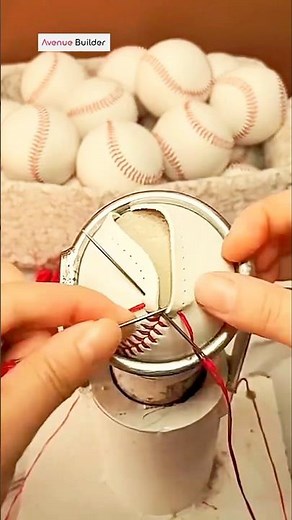 Baseball Repair: Hand-Stitching a Torn Seam Good tools and machines make work easier