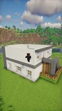 Modern House In Minecraft 🏠 #minecraft #minecrafttutorial