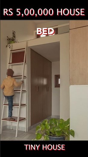 Epic 5 Lakh Rupee Tiny House in India | #shorts #architecture #indianculture #whyarch