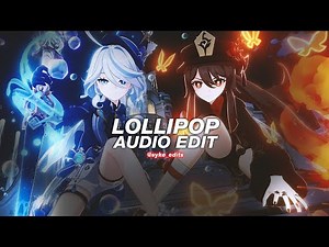 lollipop - lil wayne ft. static [edit audio]