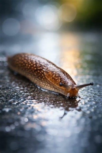 Slug Slips On Surface