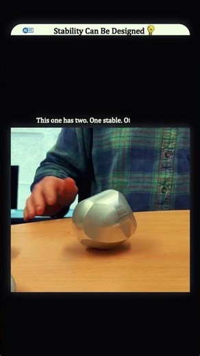 Gömböc: The Shape That Self-Corrects