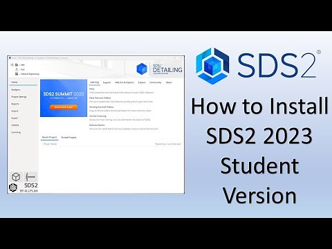 SDS2-Tutorial-01_How to Install SDS2 2023 Student version