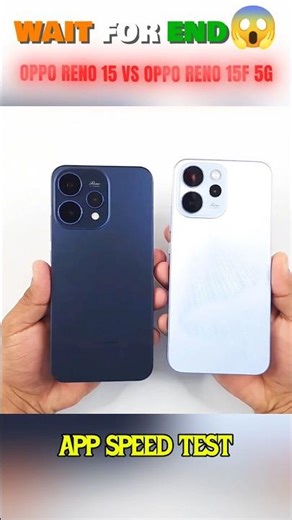 😱OPPO RENO 15 🆚 OPPO RENO 15F APP SPEED TEST 🤯