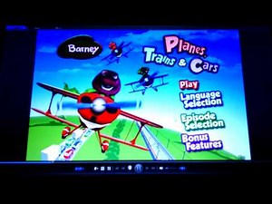 Barney- Planes, Trains & Cars