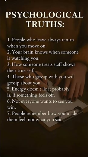 Psychological Truths You Can’t Ignore | Deep Human Psychology Facts About Life & People