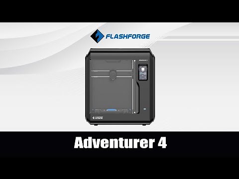 FLASHFORGE Adventurer 4 - BUILT IN CAMERA I AIR FILTER I RESUME PRINT