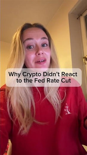 Why Bitcoin Didn’t React to the Fed Rate Cut